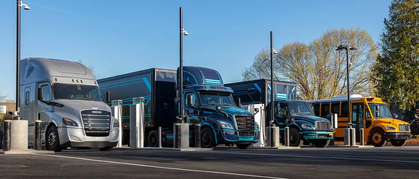 Electric fleet charging depot